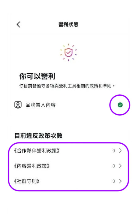 營利狀態（常被忽略但會影響分發）